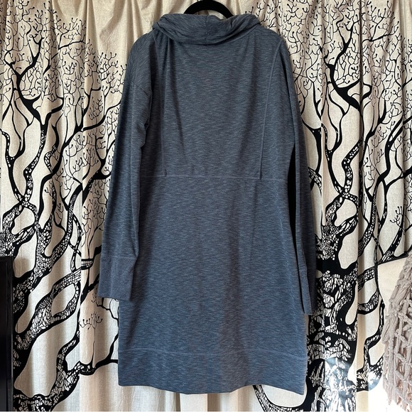 Athleta Gym to Street Sport It Cowl Neck Sweatshirt Dress - Picture 2 of 5